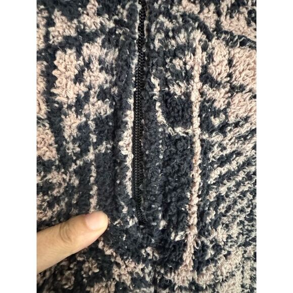 Skims Cozy Knit onesie Jumpsuit in plaid M - Picture 10 of 13